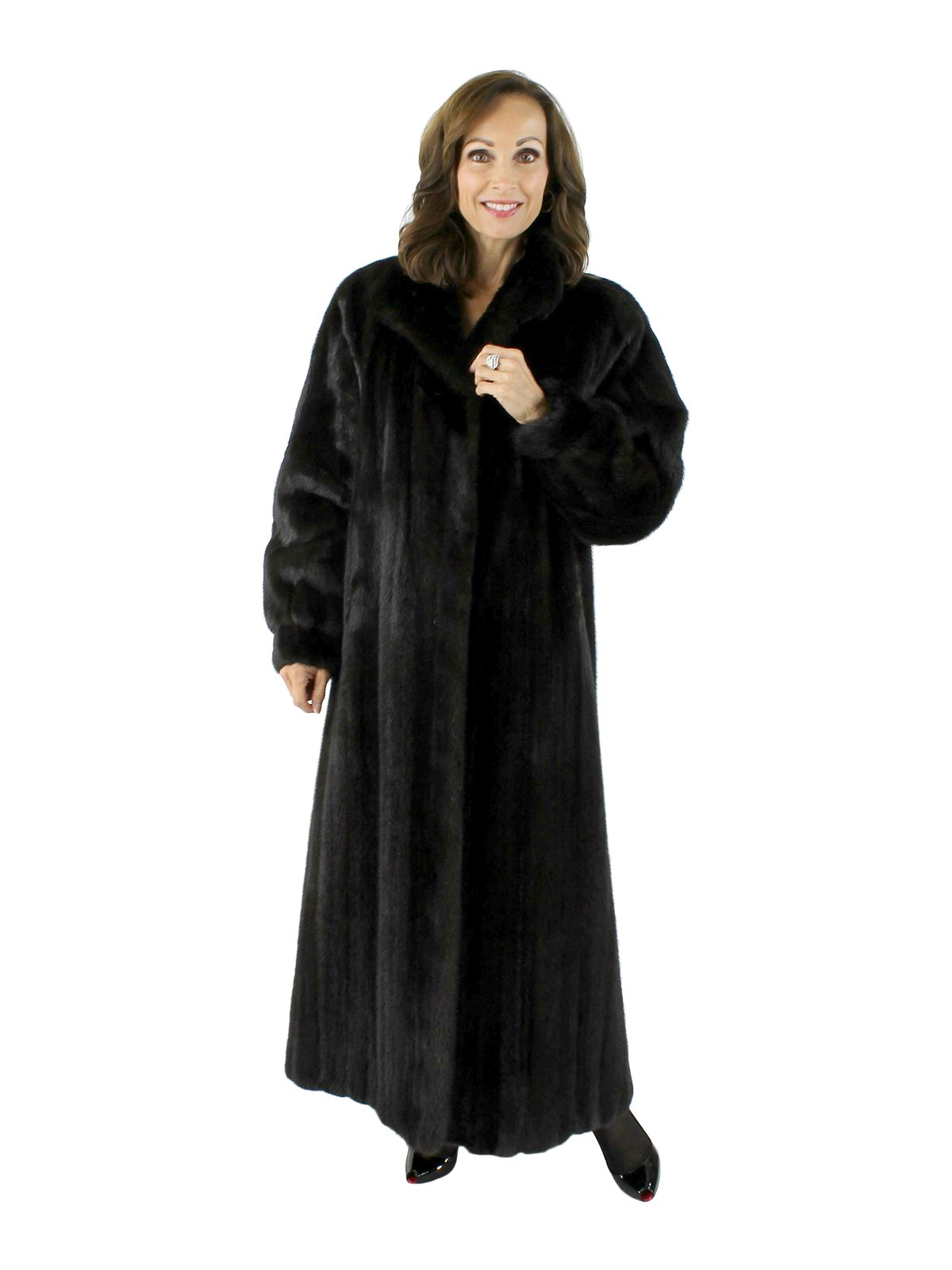 Woman's Ranch Female Mink Fur Coat