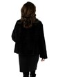 Woman's Vintage Beautiful Black Broadtail Lamb Jacket