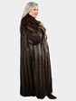 Woman's Medium Tone Beaver Fur Coat