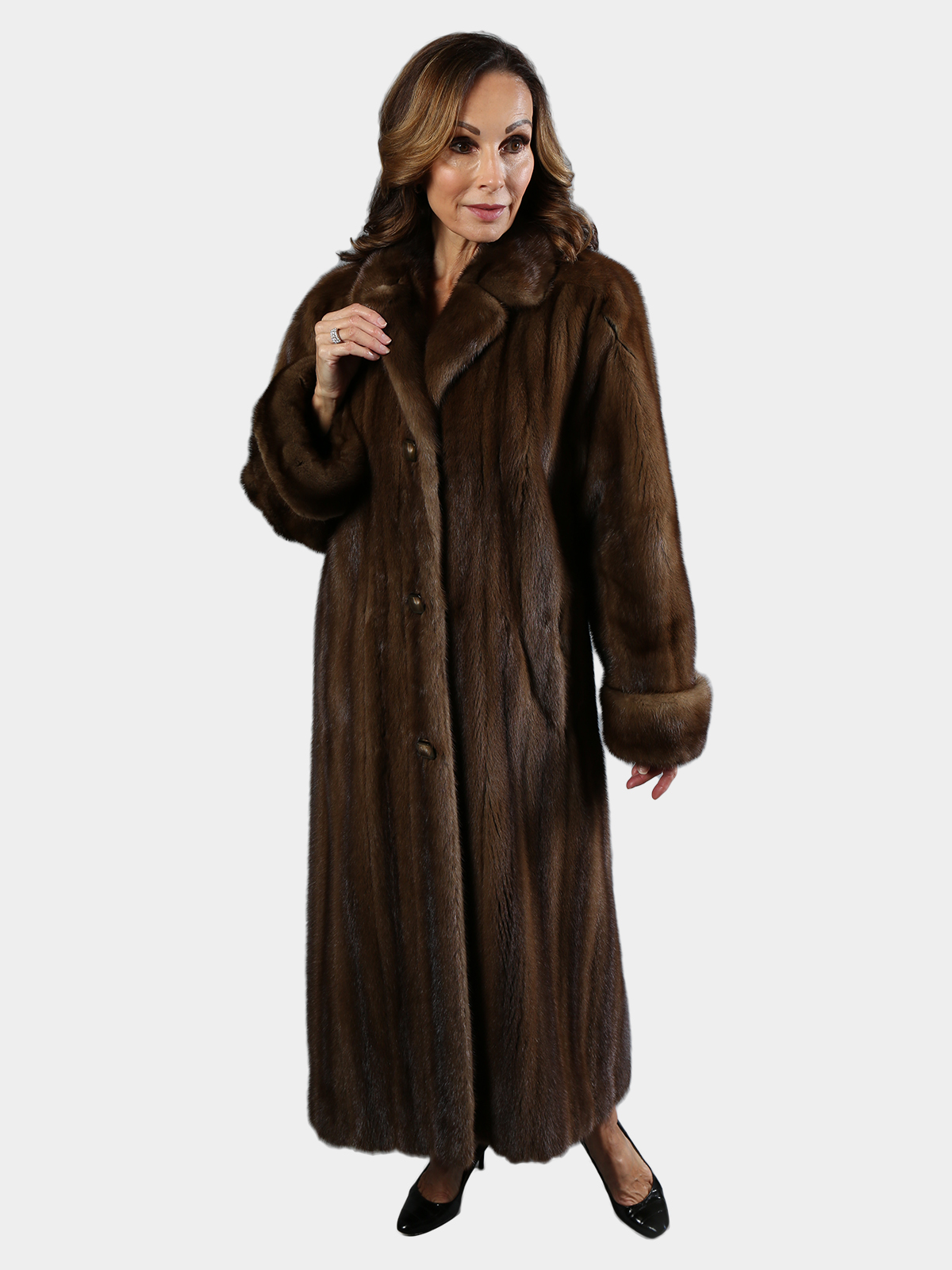 Woman's Lunaraine Female Mink Fur Coat