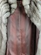 Woman's Blue Fox Fur Coat