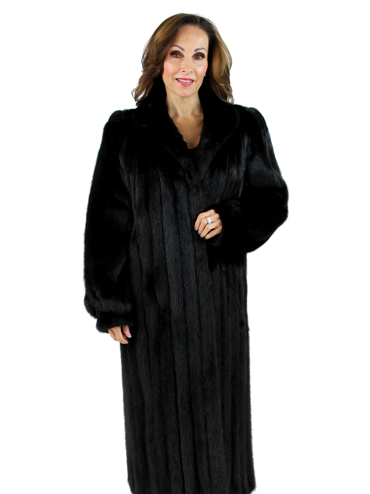 Woman's Ranch Mink Fur Coat