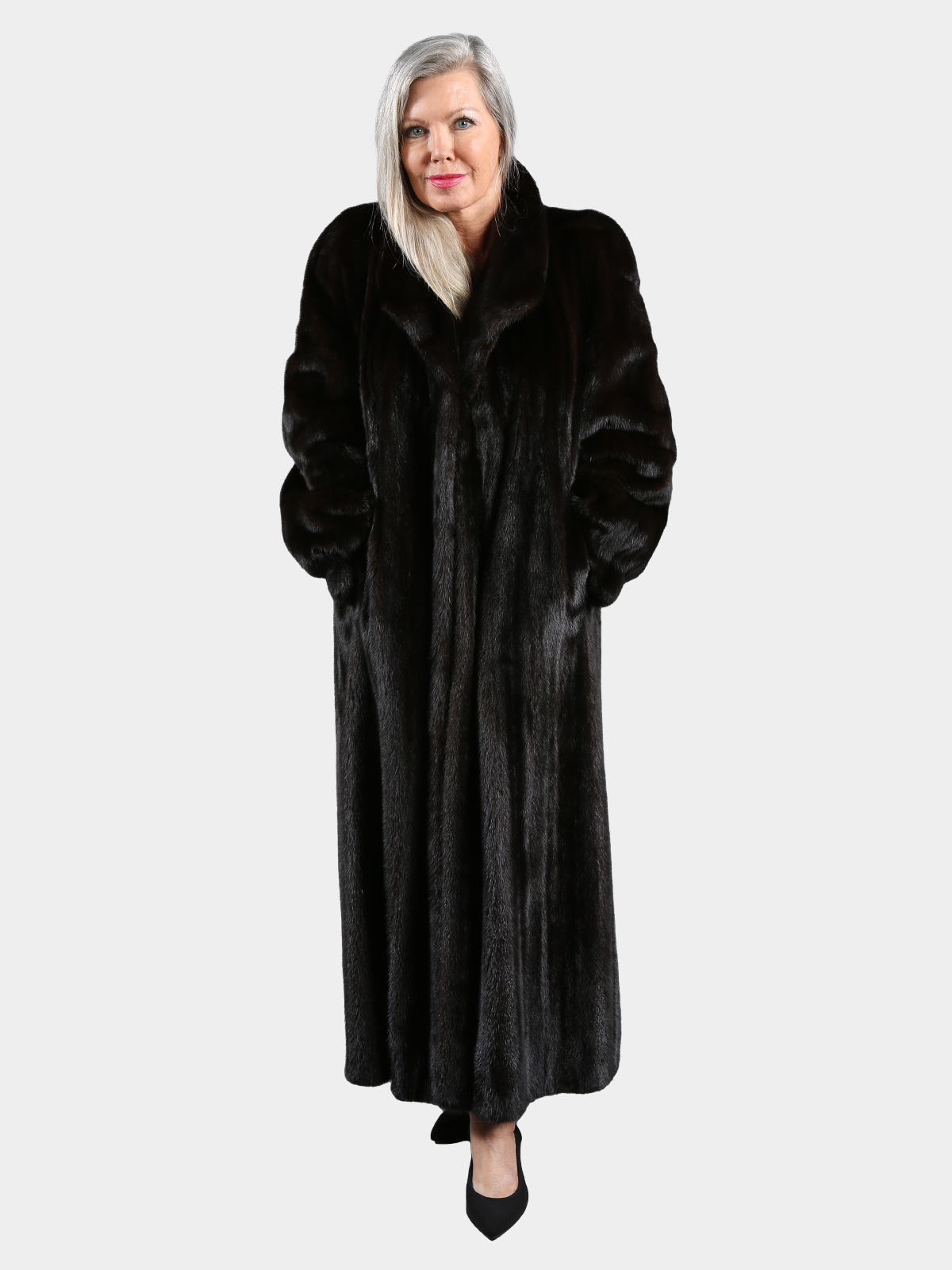 Woman's Ranch Female Mink Fur Coat