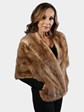 Woman's Vintage Autumn Haze Mink Fur Stole