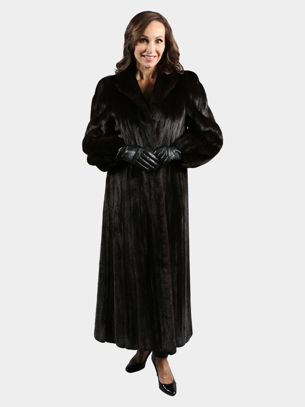 Woman's Ranch Female Mink Fur Coat