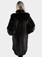 Woman's Ranch Female Mink Fur 7/8 Coat