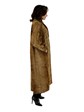 Woman's Whiskey Swakara Fur Coat