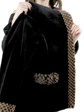 Woman's Black Sheared Mink Fur Jacket Reversible to Rain Taffeta