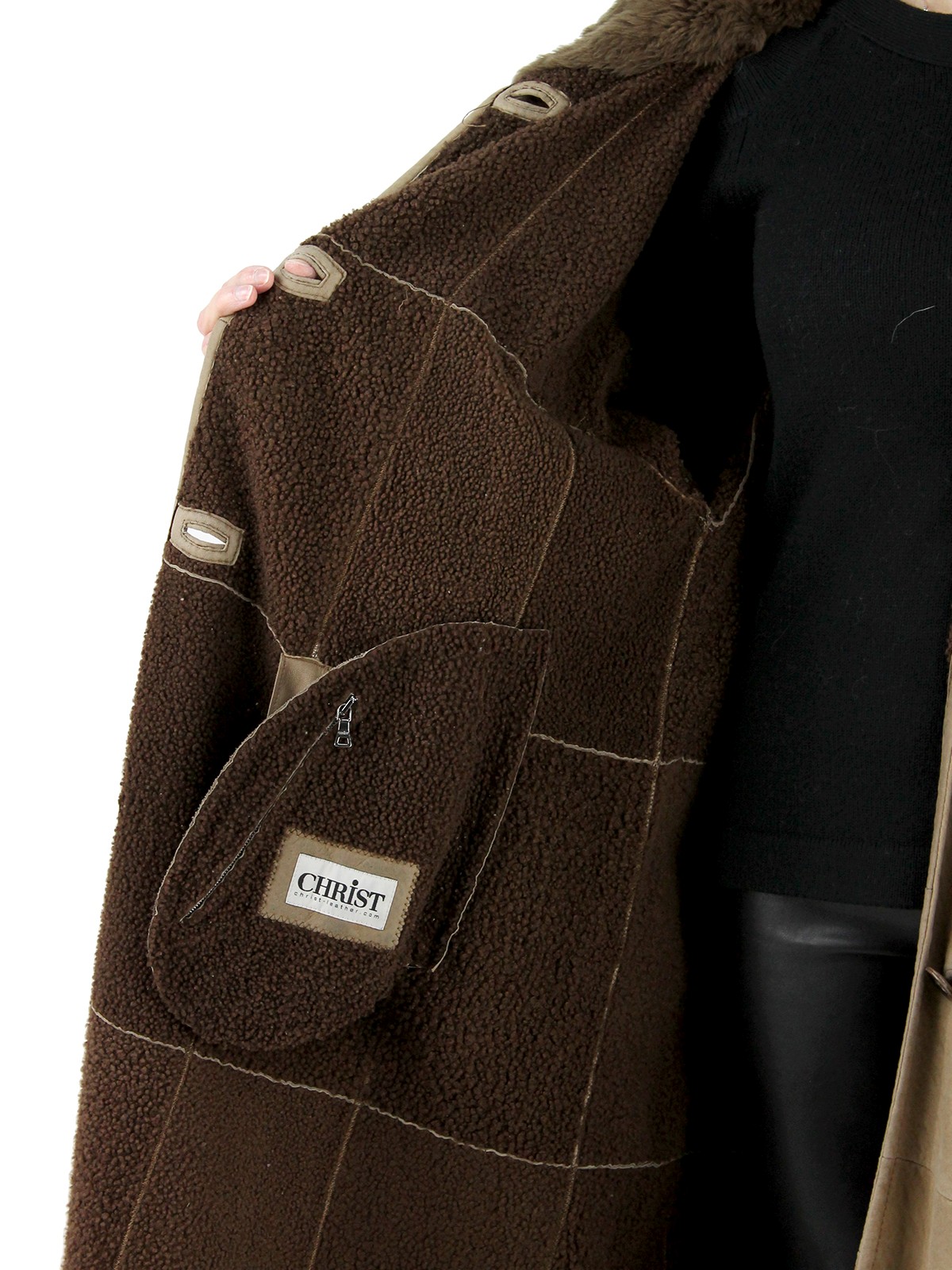 plus size tan coat