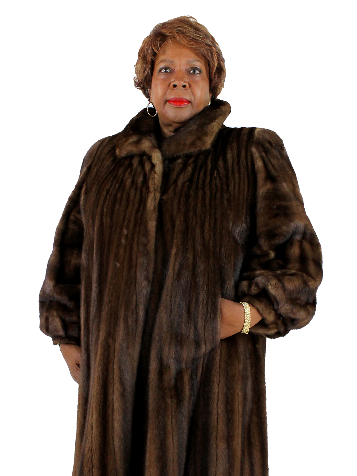 Demibuff Mink Coat - Women&#39;s Plus Size | Estate Furs