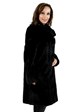 Woman's Ranch Female Mink Fur 7/8 Coat