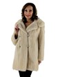 Woman's Tourmaline Mink Fur Jacket