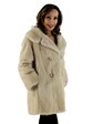 Woman's Tourmaline Mink Fur Jacket