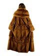 Woman's Whiskey Female Mink Fur Coat