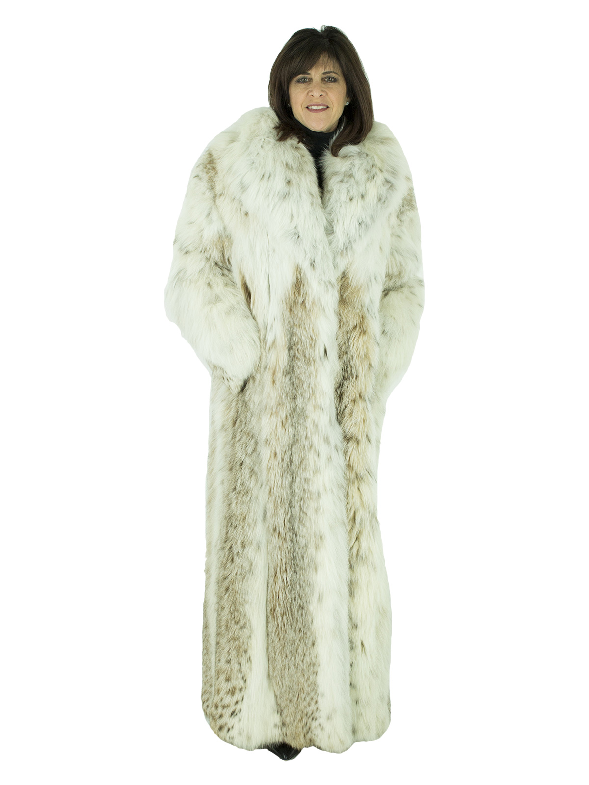Woman's Russian Lynx Fur Coat
