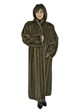 Woman's Lunaraine Female Mink Coat with Belt