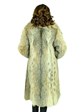 Woman's Canadian Lynx Fur 7/8 Coat