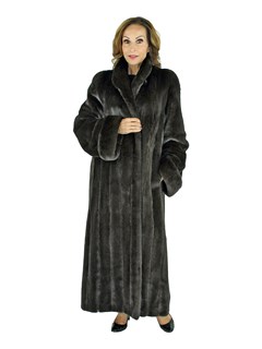Ranch Mink Fur Coat - Women's Fur Coat - Large| Estate Furs
