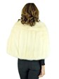 Woman's Cream Colored Mink Fur Stole