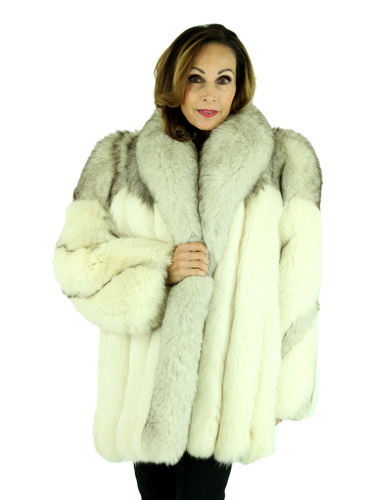 bondage Blue fox coat porn video HD Insemination before and after porn