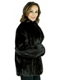 Woman's Deep Mahogany Mink Fur Jacket