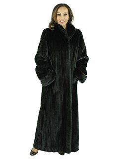 Ranch Female Mink Fur Coat - Women's Mink Coat - Medium| Estate Furs