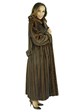 Woman's Demi Buff Female Mink Fur Coat