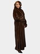 Woman's Demi Buff Female Mink Fur Coat (Extra Long)