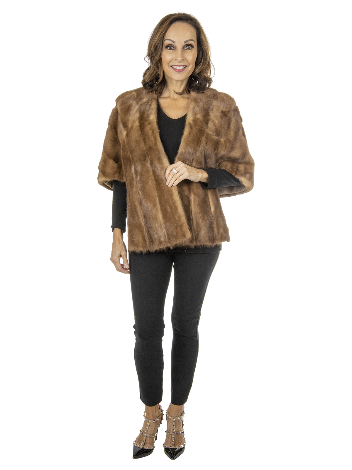 Woman's Lunaraine Mink Fur Stole