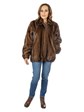 Women's Demi Buff Mink Fur Jacket