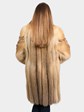 Woman's Natural Golden Isle Fox Fur Stroller