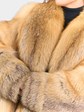 Woman's Natural Golden Isle Fox Fur Stroller