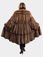 Woman's Sobal Russian Sable Fur 3/4 Coat