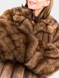Woman's Sobal Russian Sable Fur 3/4 Coat