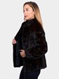 Woman's Blackglama Ranch Mink Fur Jacket