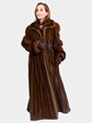 Woman's Demi Buff Female Mink Fur Coat