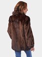 Woman's Mahogany Mink Fur Jacket