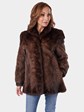 Woman's Mahogany Mink Fur Jacket