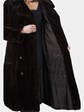 Woman's Vintage Mahogany Mink Fur Coat