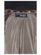 Woman's Blue Iris Mink Fur Coat with Ruffle Details