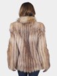 Woman's Crystal Fox Fur Jacket