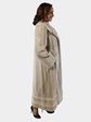 Woman's Azurene Mink Fur Coat