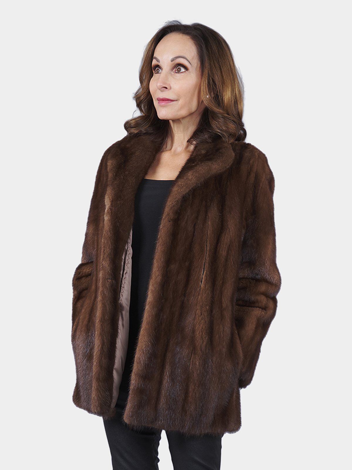 Woman's Lunaraine Female Mink Fur Jacket