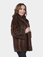 Woman's Lunaraine Female Mink Fur Jacket