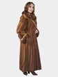 Woman's Demi Buff Female Mink Fur Coat