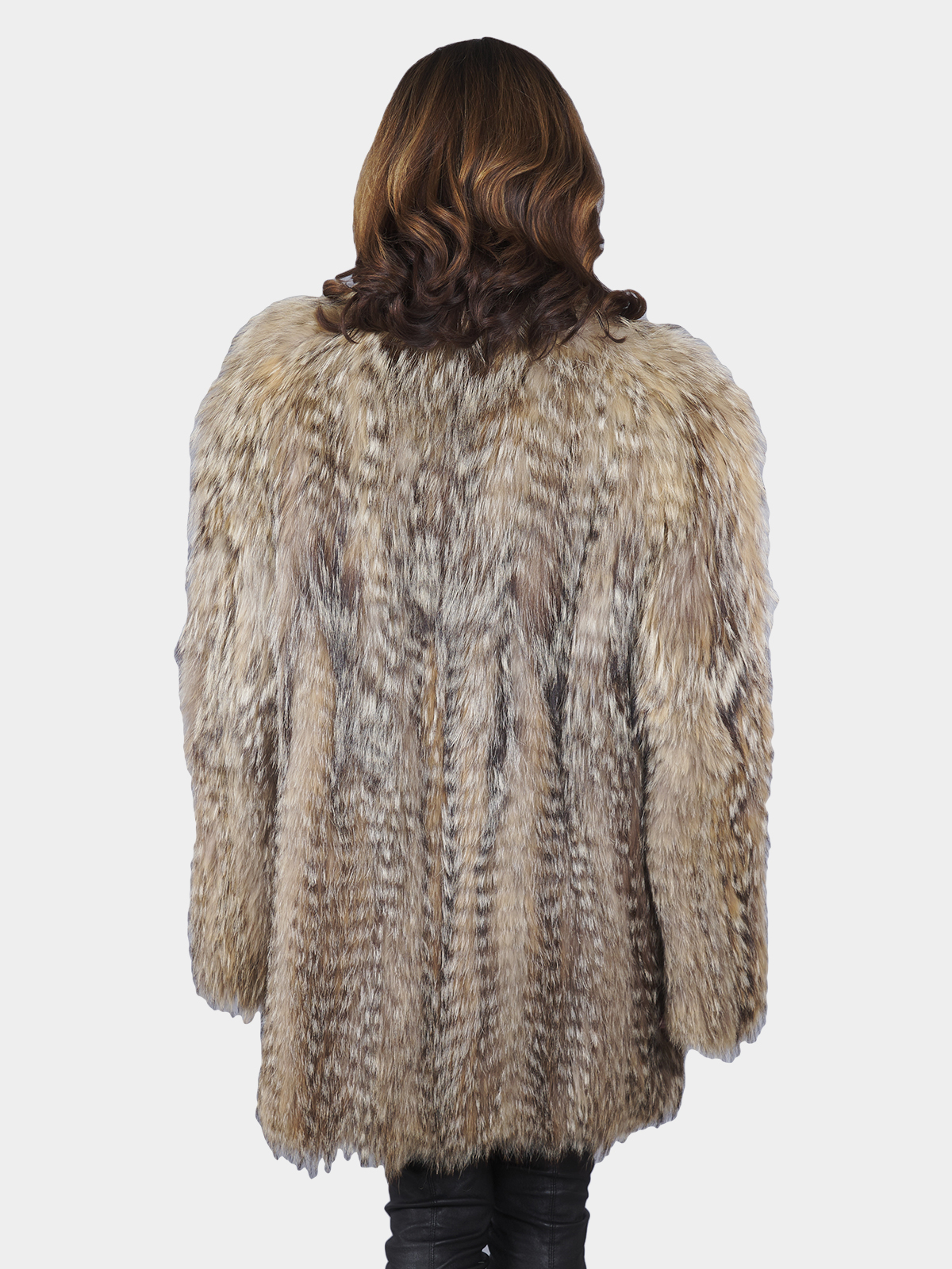 Women's Finn Raccoon Fur Jacket (Medium) | Estate Furs