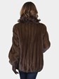Woman's Female Lunaraine Mink Fur Zipper Jacket