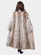 Woman's Cat Lynx Fur Coat