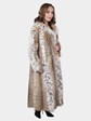 Woman's Cat Lynx Fur Coat