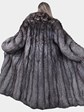 Woman's Louis Féraud Silver Fox Fur Coat